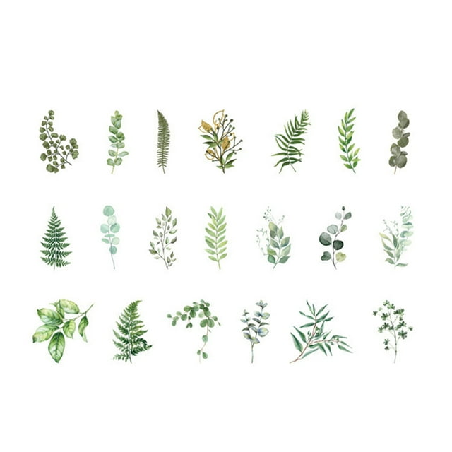 CAROOTU Sticker Scrapbooking Supplies Beautiful Adhesive Decorative Sticker For Gift Packaging Notebooks