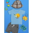thumbnail image 3 of Moon And Rocket T-Shirt Infant -Image by Shutterstock,  6 Months, 3 of 4