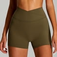 thumbnail image 1 of Kcolen Biker Shorts Women Tummy Control,Biker Shorts Women Solid Color Gym All Day Skin Friendly Fabric High Waist Comfort Shorts, 1 of 3
