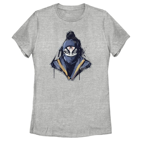 Women's Shang-Chi and the Legend of the Ten Rings Death Dealer Sketch  Graphic Tee Athletic Heather Large