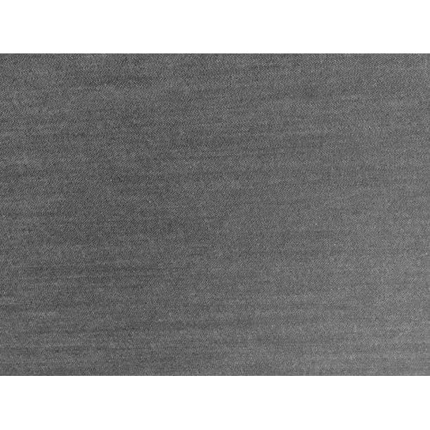 Real Jean Denim Futon Mattress Covers Mattress Protector Slipcovers (Black Gray Denim, 10" X