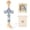 1PCS-Blue, variant on Pacifier Clip, Cute Animal Pacifier Holder Clip for Boys and Girls, Most Pacifiers, Baby Teethers, Baby Shower and Baby Essentials(Bear)