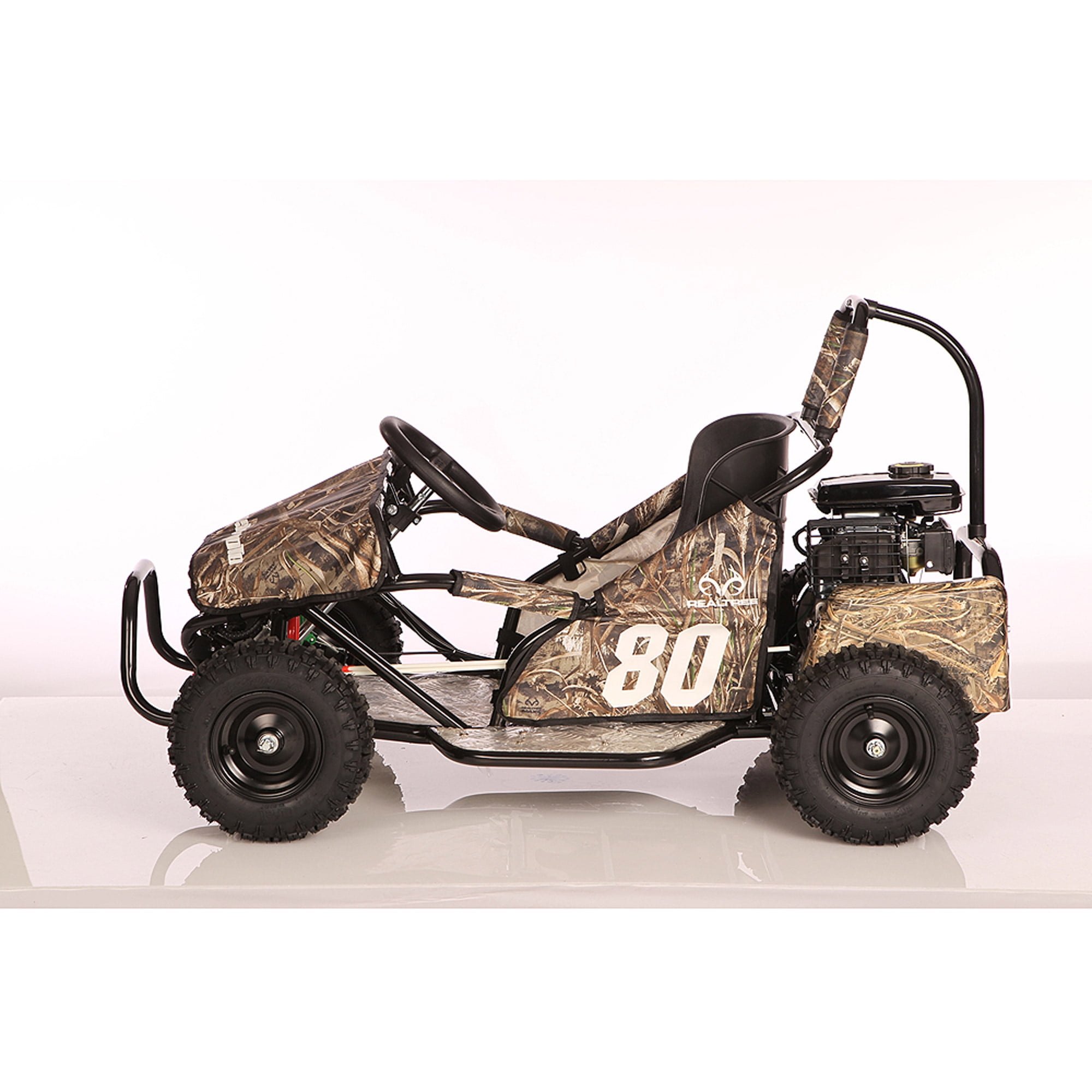 Monster Moto Youth GoKart with 79.5cc OHV, Realtree Camo
