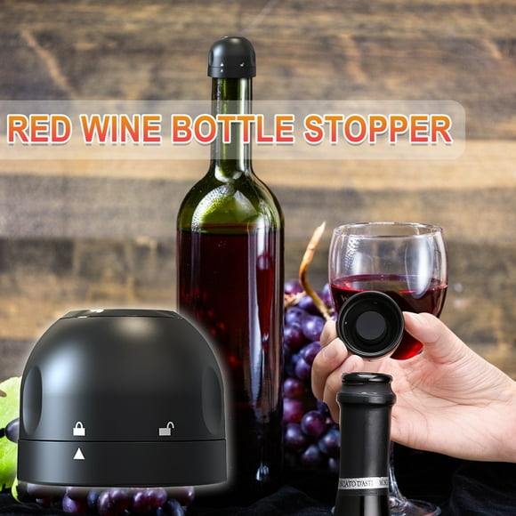 TIMIFIS Drain Dredge Wine Bottle Stopper Plug with Vacuum Winery Sealer Top Airless Save Fresh Kitchen Gadgets