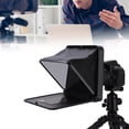 thumbnail image 1 of Herwey Teleprompter For SLR Camera,LENSGO TC7 Foldable Portable Teleprompter For Smartphone Tablet SLR Camera With Remote Control,TC7 Teleprompter, 1 of 8
