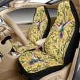 thumbnail image 4 of FUIALDOLG Set of 5 Camo Hunting Hummingbirds Seat Covers for Car,5 Pcs Camouflage Car Accessories Set Leather Car Front Seat Cushion and Seatbelt Pads,Armrest Covers,Breathable Comfort, 4 of 8
