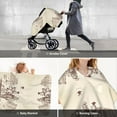 thumbnail image 6 of Car Seat Cover Baby - Cowboys Riding Horses Breathable Infant Car Seat Cover for Baby Carseat, Lightweight Comfort Baby Essentials Must Haves Newborn Stuff for Girl Boy, 6 of 7