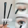 thumbnail image 6 of Eyebrow Brush, Angled Makeup Brush for Eyebrows and Eyeliner, Nylon Bristles, Plastic Handle, 6 of 7