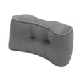 thumbnail image 2 of Cojines de soporte para sillas de oficina Cojines de respaldo para automóviles, computadoras, sillas de , cojines de respaldo Gris-plata DYNWAVEMX almohada de apoyo lumbar, 2 of 7