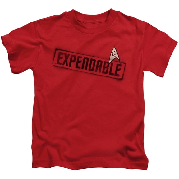 Star Trek Expendable Youth 18/1 T-Shirt Red