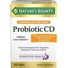 2 Pack - Nature's Bounty Controlled Delivery Probiotic CD, 30 Each