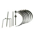 thumbnail image 5 of Huge Double Blade Kinetic Wind Spinner Rustic Metal Garden Art Yard Lawn Decor, 5 of 5