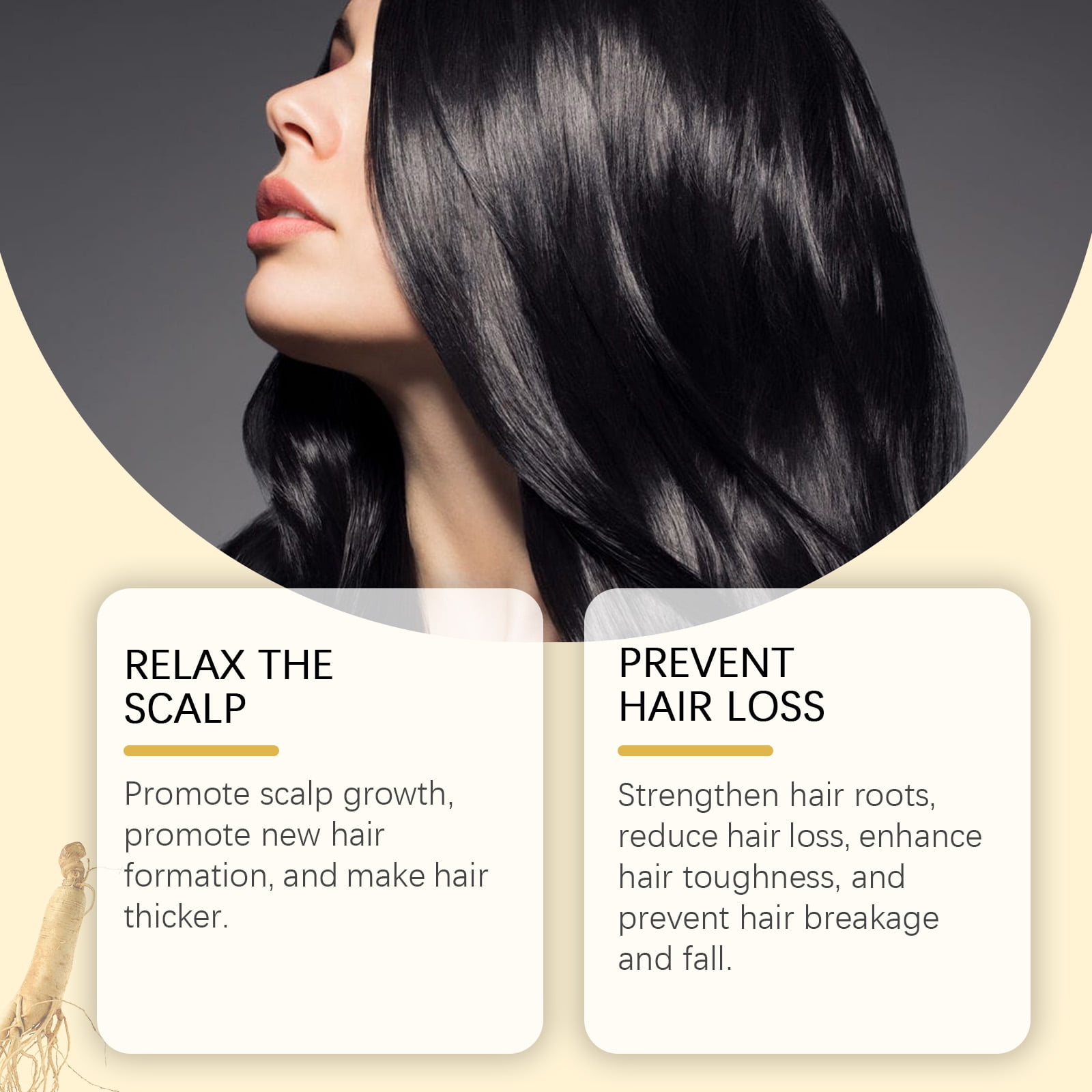 Alvantor Plant Hair Oil with Maca Root, Collagen, and Tea Leaf for Non-Greasy Nourishing Scalp Treatment, 1.69 fl. oz
