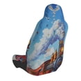 thumbnail image 4 of Lsque Cartoon Train Hot Air Balloon Pattern Car Seat Covers for Front Seats , Waterproof Seat Covers for Cars, Sporty Front Seat Covers,Car Seat Cover Protector Front Seats, 4 of 5