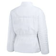 thumbnail image 5 of Women's WEAR by Erin Andrews  White Kansas City Chiefs Packaway Full-Zip Puffer Jacket, 5 of 6