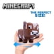 thumbnail image 4 of Minecraft Mega Squishme Serie 4 Juguete blando coleccionable (vaca Mooshroom marrón), 4 of 5