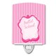 thumbnail image 1 of "Treasures Ballet Ceramic Night Light, School Stripes, Pink, 6"" x 4""" Caroline's Treasures BB8625CNL, 1 of 1