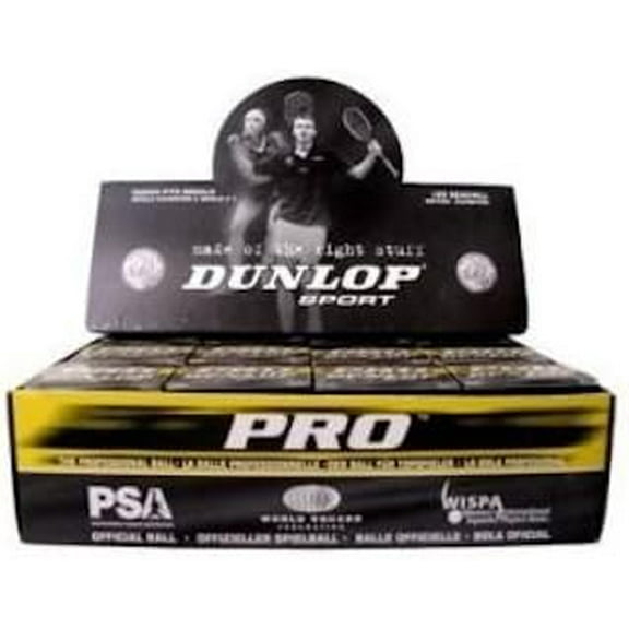 Dunlop (High Altitude) (Green Dot) Squash Ball (12-Balls)