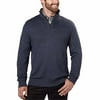 Calvin Klein Menâs Â¼ Zip Sweater (Cadet Grindle, Medium) - NEW