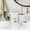 White, variant on Sales Today Clearance! 6PCS Bathroom Accessory Set, Soap Dispenser Pump, Toothbrush Holder, Toilet Brush, Trash Can, Tumbler, and Soap Dish, Complete Bathroom Set for Home Deals of The Day Clearance!