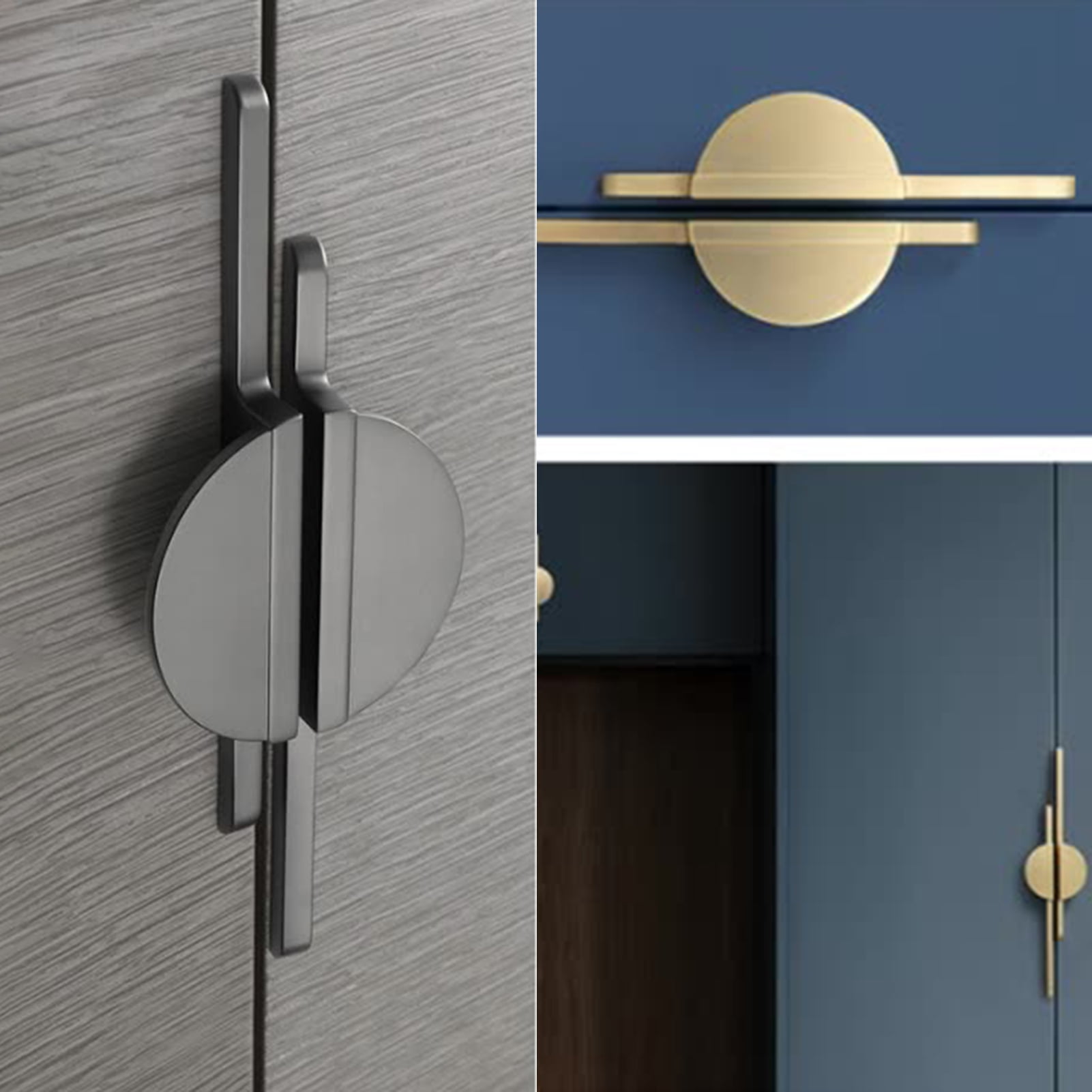 Half Circle Moon Drawer Pull Handles, Half Moon Pulls Handle