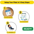 thumbnail image 4 of Website Review Plate -1 Pack Adhesive Instant Reviews Signs - QR Code Review plate for Business, Best Customer Feedback Stand, 4 of 5