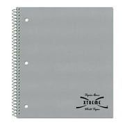 National Subject Wirebound Notebook, College/Margin Rule, 11 x 8 7/8, White, 100 Sheets