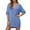 Blue, variant on Ediodpoh Ribbed Knit Sweater Dress Long Sleeve Turtleneck Pullover Casual Loose Fit Tunic Elegant Warm Winter Oversized Dress Sweater Dress White S