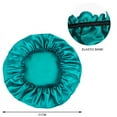 thumbnail image 4 of Satin Bonnet Silk Bonnet for Sleeping, Bonnets for Black Women Bonnet for Sleeping Large Sleep Cap, Wide Soft Band Bonnet for Curly Hair, 4 of 4