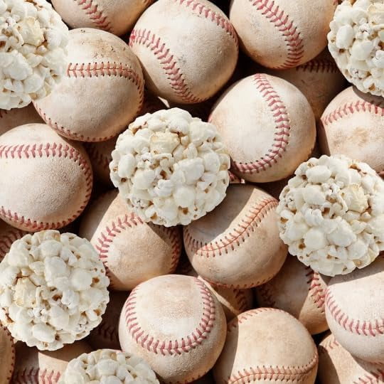 Kathy Kaye Baseball Sweet and Salty Popcorn Balls - 1 oz. Snack Packs - Crunchy, Delicious Perfect for Team Snacks - Classic Sweet and Salty Flavor - 32 Popcorn Balls (4 B