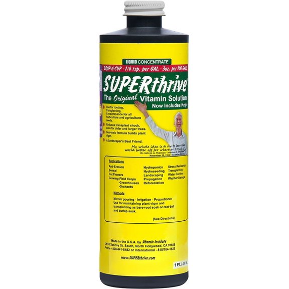SUPERthrive VI30155 Plant Vitamin Solution, 1 Pint