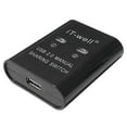 thumbnail image 6 of 2X USB Printer Sharing Device, 2-Port Manual Kvm Switching Splitter Hub Converter Black, 6 of 7