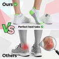 thumbnail image 6 of COOPLUS Womens Athletic Socks 12 Pairs (6 Ankle + 6 Crew), Soft Cushioned Moisture-Wicking Casual Socks, 6 of 9