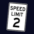 thumbnail image 3 of Speed Limit 2 Mph Road and Street Sign 12" X 8" Warning Traffic Road Street Metal Sign New Tin Sign for Indoor/Outdoor Use, 3 of 6