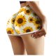 thumbnail image 1 of Gibobby Pantalones cortos de yoga Elástico Fitness Mujer Deportes Running Lifting Shorts Nalgas Yoga Yoga Pantalones(Amarillo,XG), 1 of 4