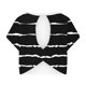 thumbnail image 5 of mfyjkho Tops Para Mujer, Camiseta Estampada Informal Y De Moda Para Mujer Con Cuello En V Y Manga Corta Tops Y Blusas Para Mujer Xxl, 5 of 5