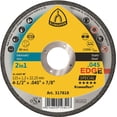 thumbnail image 1 of Klingspor 317818 4-1/2" x .045" x 7/8" Kronenflex Edge Cutting Wheel &acirc; Precision Performance for Metalworking Professionals - Pack of 25, 1 of 7