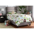 thumbnail image 2 of Bowery Hill Modern Fabric Upholstered Nail Head Trim Twin Size Bed in Gray, 2 of 8