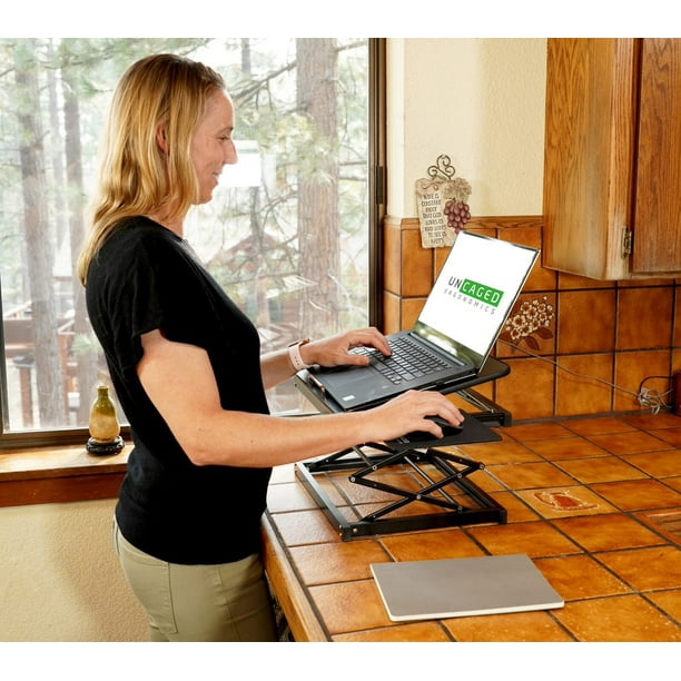 Cd4 ergonomic laptop stand and standing desk deals