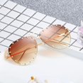 thumbnail image 3 of Gafas de sol para mujer, gafas de sol clásicas de piloto, marco de metal, estilo moderno, protección UV400, marco dorado, 3 of 5