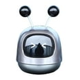 thumbnail image 3 of Arôme de Voiture Diffuseur Créatif Robot Style Air Évent Parfum Ornement Solide Parfum Longue Durée Inteior Accessoire Gris, 3 of 10