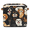 Multicolor 3, variant on CURLYOOT 13 x 13 Inch Cube Storage Bin, Pug Dog Rainbow Stripes Fabric Storage Cube Baskets, Closet Shelves Foldable Bins with Leather Handles for Home Organizer