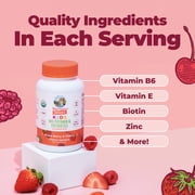 MaryRuths Kids Multivitamin + Postbiotic Gummies Ages 4+, Bone Health, Immune Support, Vegan, Gluten-Free, Dairy-Free, Mixed Berry & Cherry, 60 Count