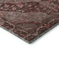 thumbnail image 3 of Addison Rugs Mayfield Premium Machine Washable Traditional Border Paprika Round Rug, 8' x 8', 3 of 6