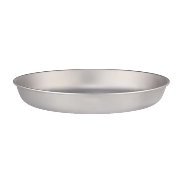 Lixada 700ml / 500ml / 350ml / 200ml Plato de titanio Cena ultraligera Plato de frutas Sartén para acampar al aire libre Senderismo Mochilero Picnic BBQ Lixada Placa de titanio