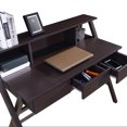 thumbnail image 3 of Writing Desk With Storage, Wenge, 3 of 9