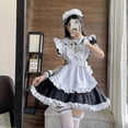 thumbnail image 1 of Halloween Cosplay Japanese Anime Maid Costume Lolita Dress Outfit Women Uniform, 1 of 4