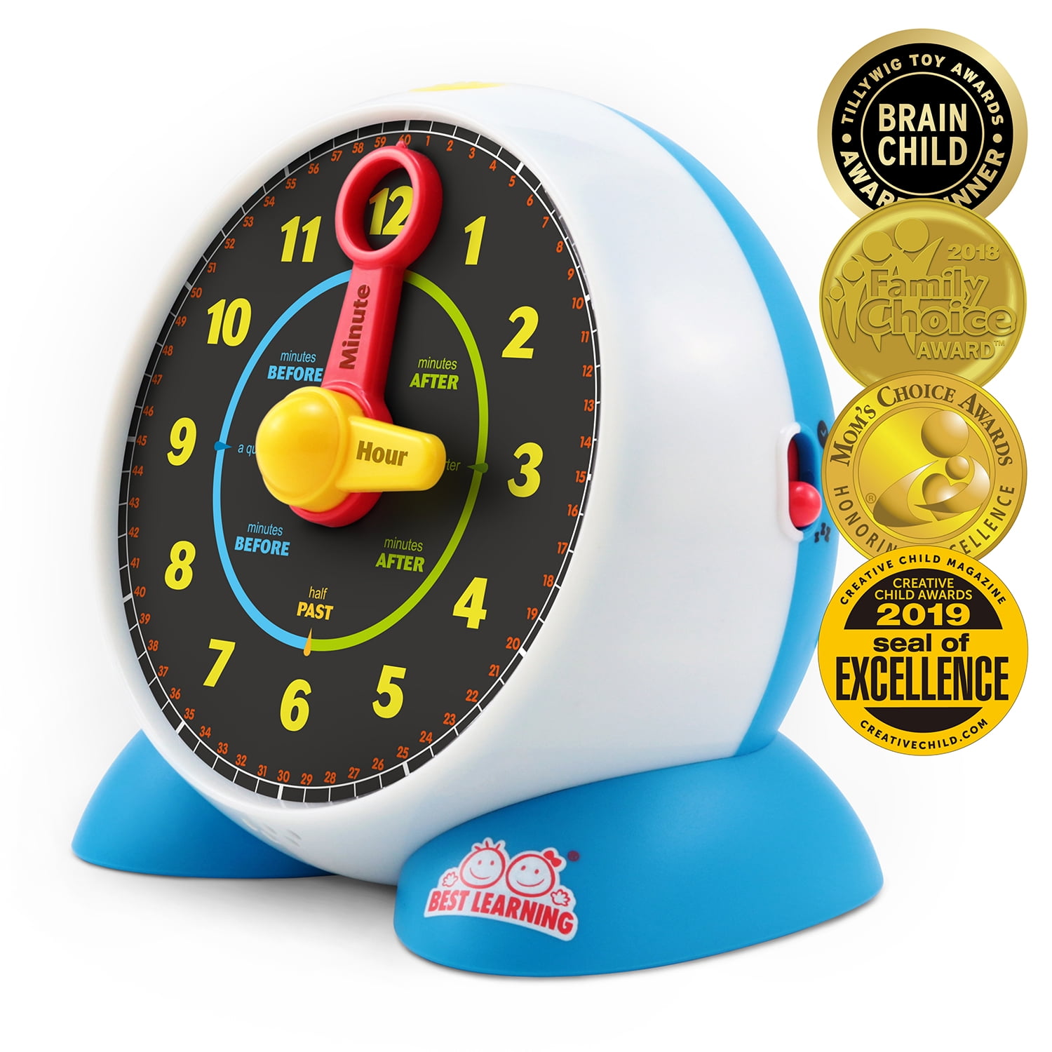 BEST LEARNING Learning Clock Educational Talking Time Teaching Clock