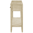 thumbnail image 6 of Hassch Console Table with Open Shelf and 3 Storage Drawers, 59.1" Farmhouse Foyer Table, Entryway Sofa Table for Living Room, Gray, 6 of 11
