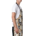 thumbnail image 3 of Naloa Cartoon Bear Apron Kitchen Aprons with Pockets for Women Men Chef, 3 of 8